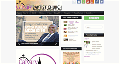 Desktop Screenshot of calbaptist.org
